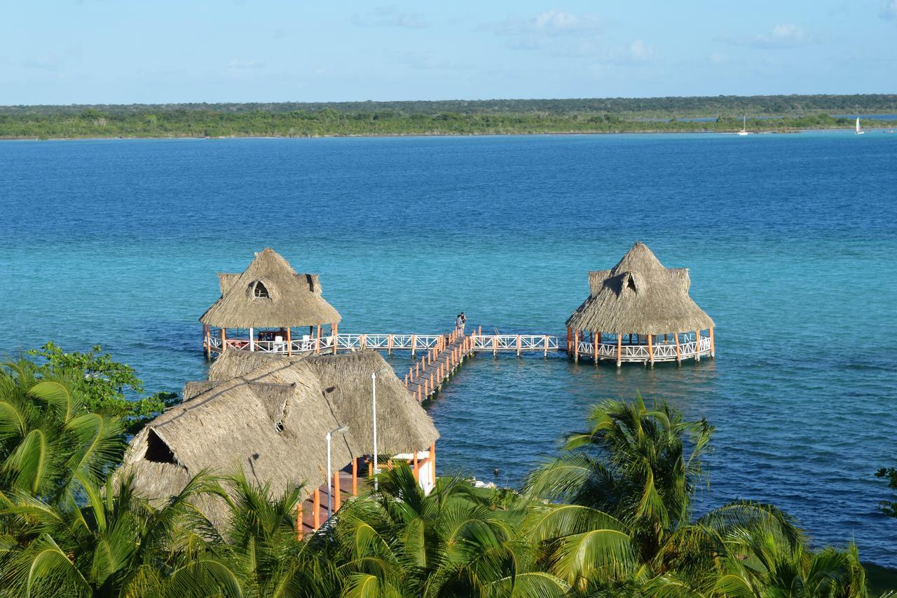 Delmar Hostal Bacalar Kültér fotó