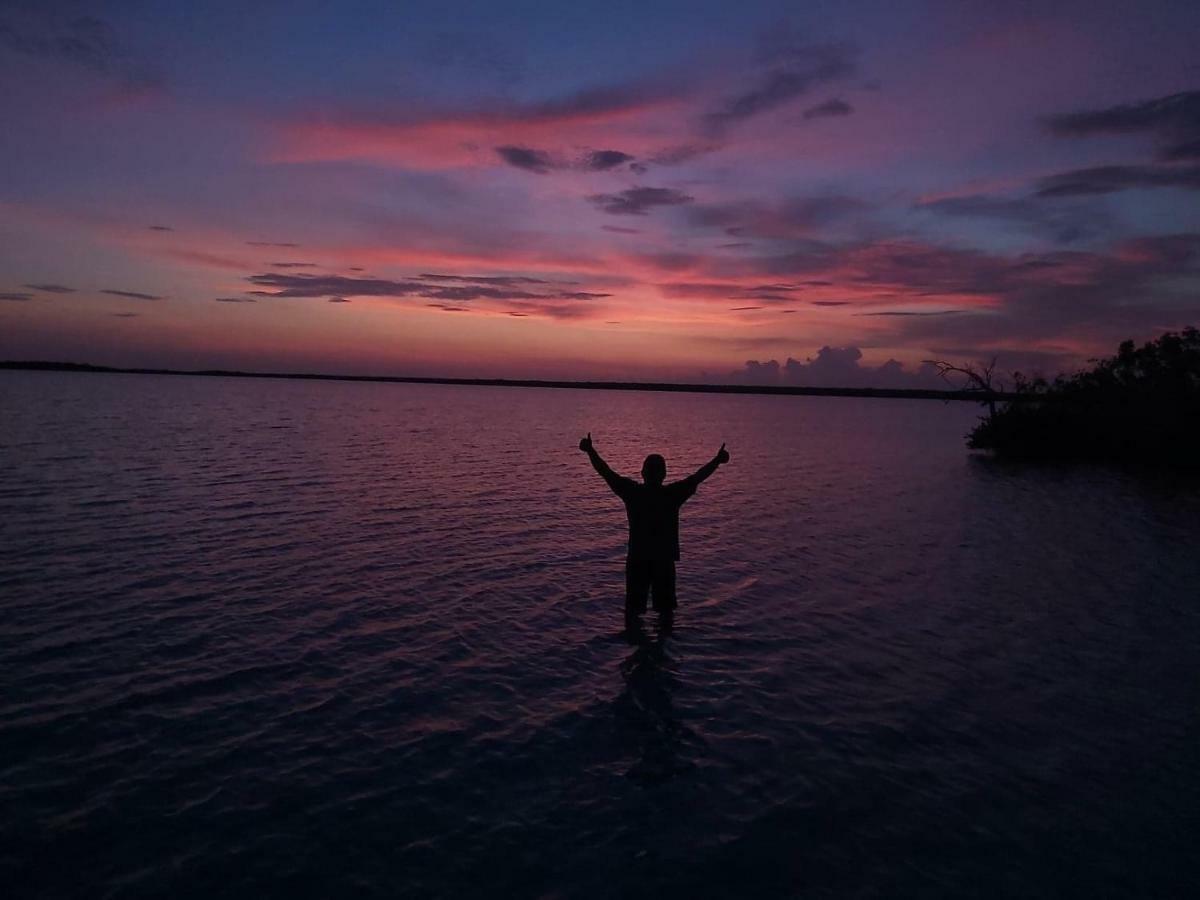 Delmar Hostal Bacalar Kültér fotó